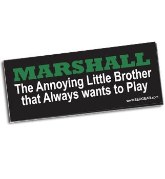 Marshall Little Brother Bumper Sticker